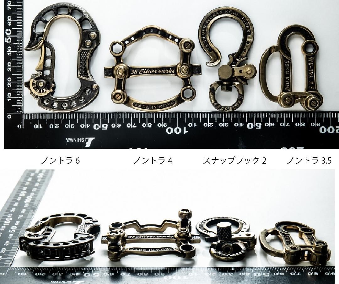NON TRA-Six Silver925 - 38 Silver works KOBE