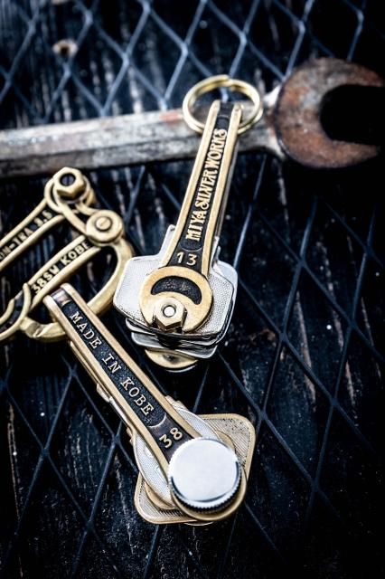 抗菌 真鍮製 Oceanus brass Whistle キーチェーン ホイッスル
