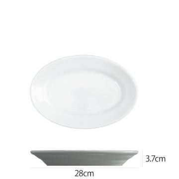 Saturnia 28センチホワイトオーバル皿 3枚セット Saturnia サタルニア 食器 通販 - FULLangle公式