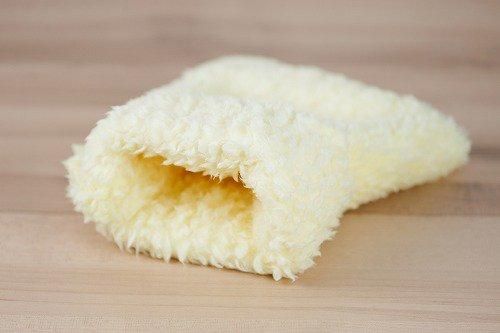 いちごのもふもふ 繋げ 1枚 ガンバス スクラッチレスクロス