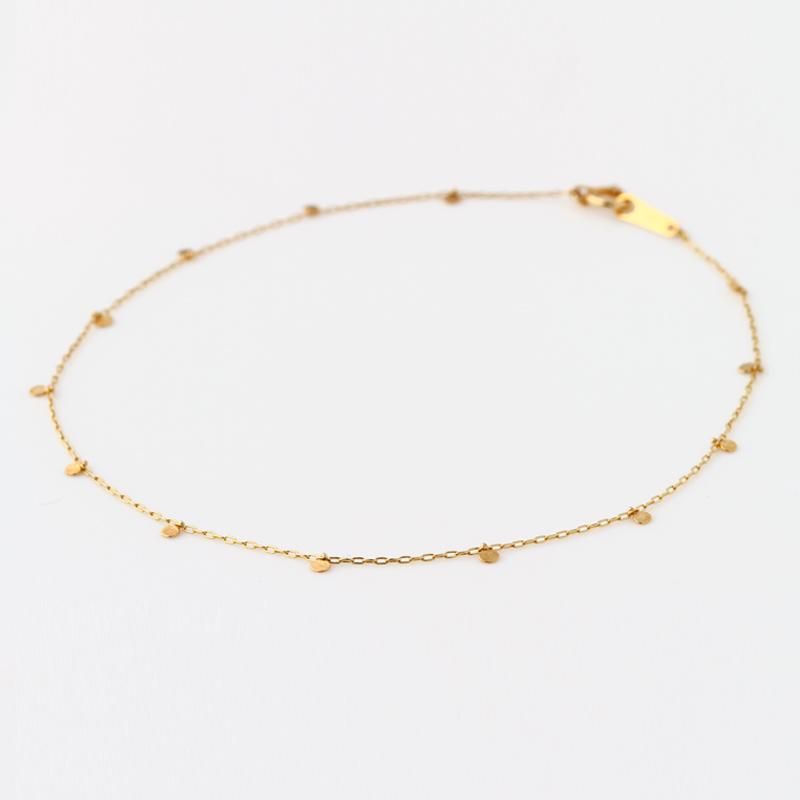 Lilypad Anklet K18