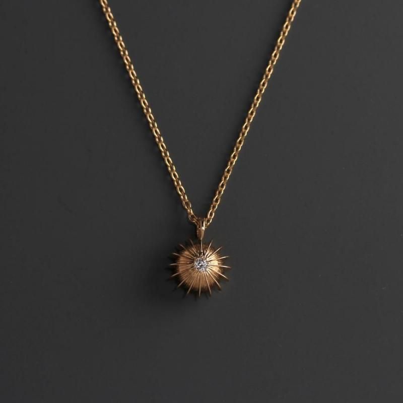 Nymphs Surya Diamond K18 Necklace
