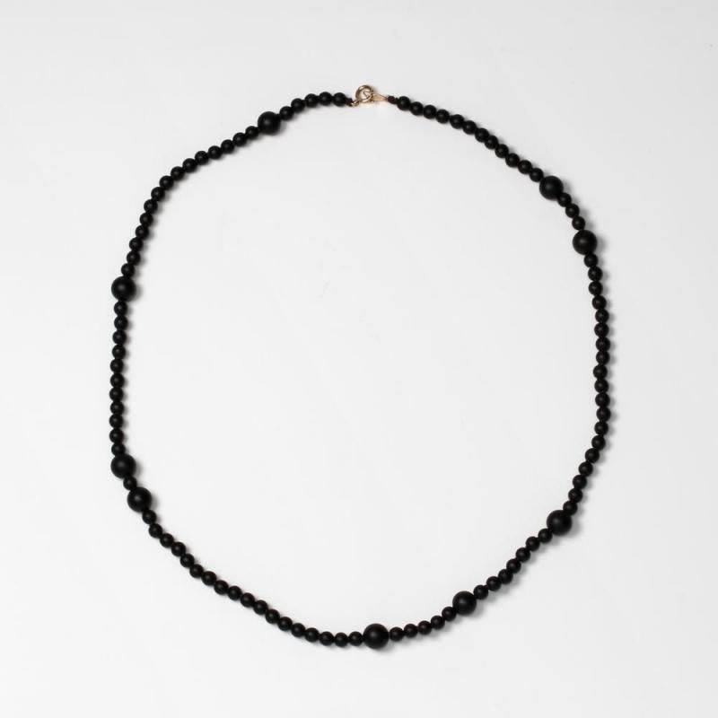 Onyx beads Necklace 42cm
