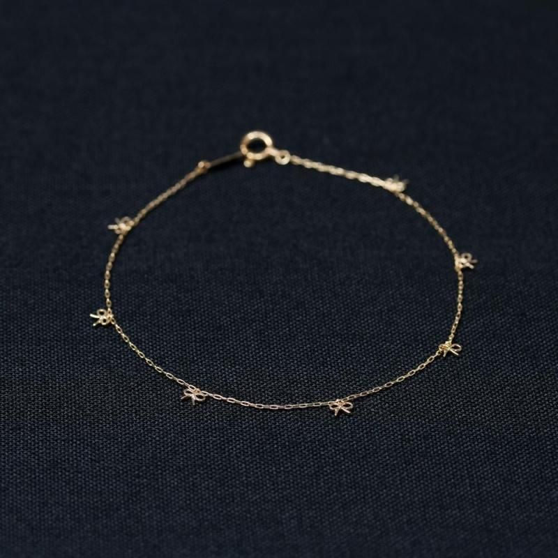 Bowknot Bracelet K18 Gold