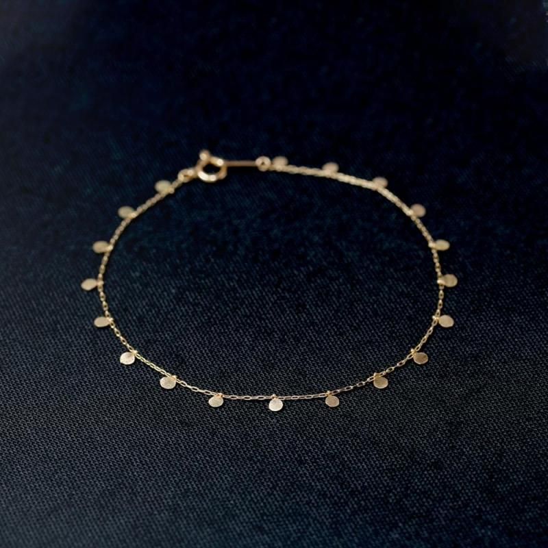 Lily pad Bracelet K18 Gold 19