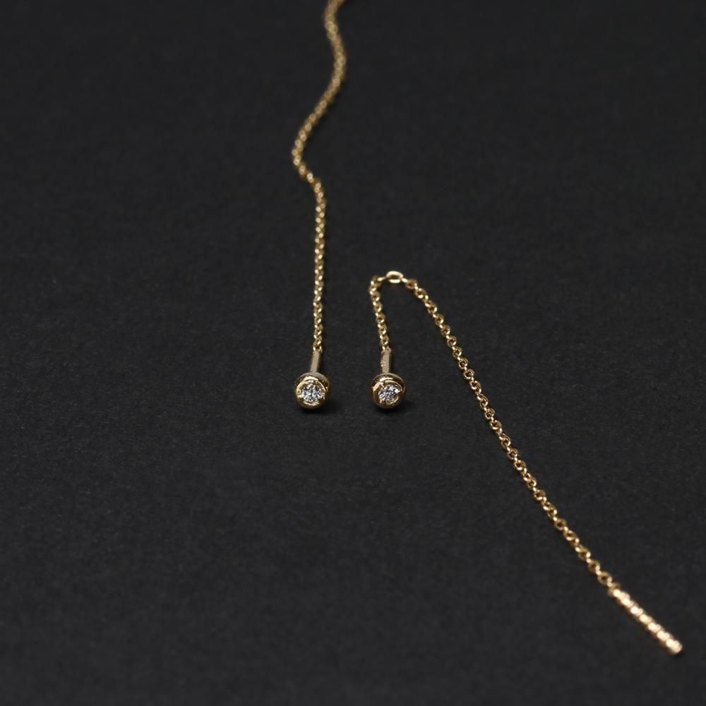Nymphs Diamond K18 Pierces Studs