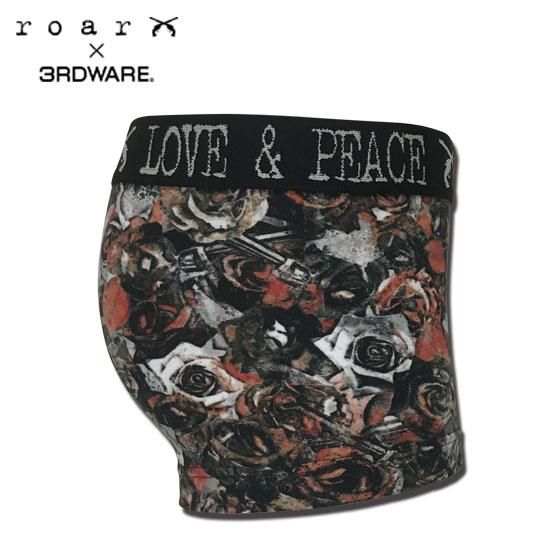 roar×3RDWARE ROSE/RED ボクサーパンツ