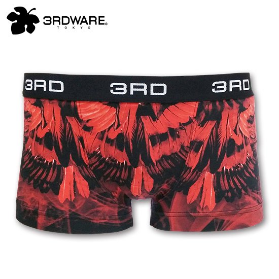 FUKASHI×3RDWARE/RED FEATHER ボクサーパンツ