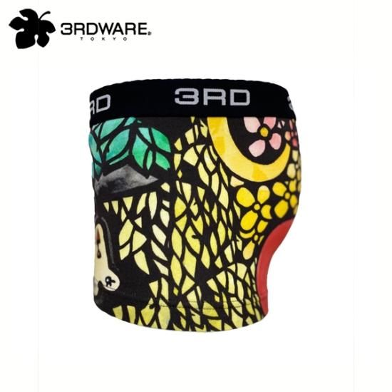 パンツ仲間 AbleArtCompany 大峯直幸/森の中で仲間たち[3RDWARE]ボクサーパンツ