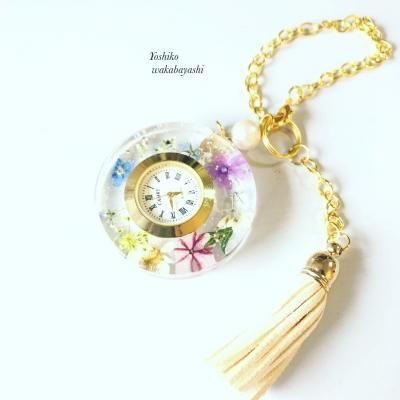 時計手作りキット 花雑貨 アトリエhana Ya 時計手作りキット 花雑貨 アトリエhana Ya