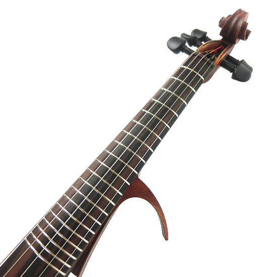 【YAMAHA YEV105】エレクトリック・5弦フレットバイオリンのネック（ナチュラル／ブラック共通）