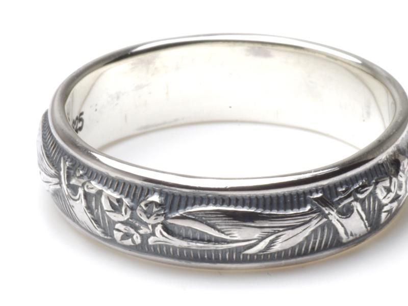 California Feeling カリフォルニアフィーリング Leaf Flower Ring California Feeling カリフォルニアフィーリング Leaf Flower Ring