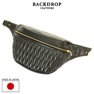 BACKDROP Leathers バックドロップ・レザーズ｜DIA-WAISTBAG ダイヤウエストバッグ