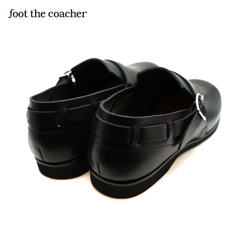 フットザコーチャー foot the coacher SINGLE STRAP SHOES