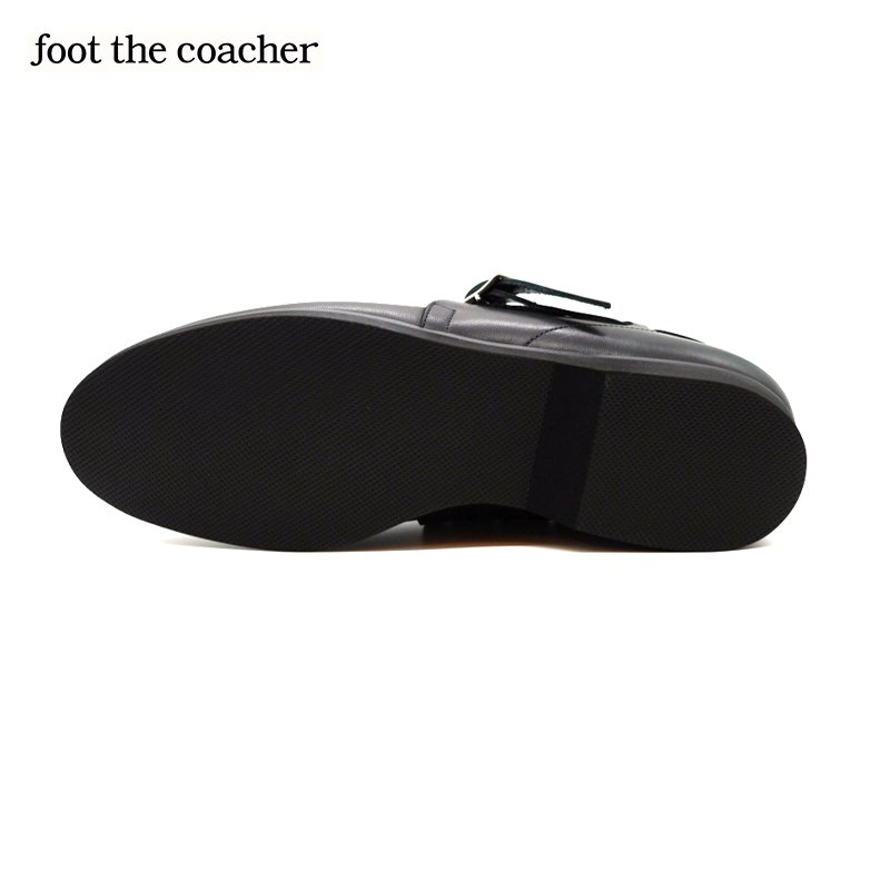 フットザコーチャー foot the coacher SINGLE STRAP SHOES