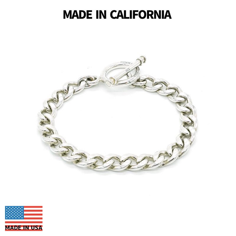 MADE IN CALIFORNIA Tバー 喜平チェーン ブレスレット L税込み６１３８０円