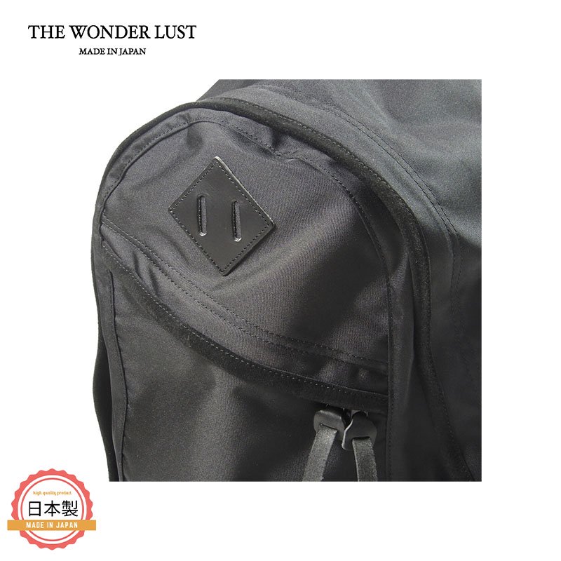 THE WONDER LUST ザワンダーラスト BACK PACK-BLACK