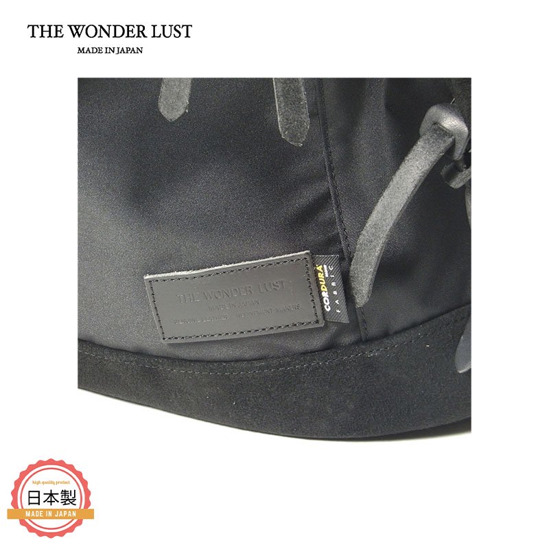 THE WONDER LUST ザワンダーラスト BACK PACK-BLACK