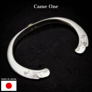CAME ONE ケイムワン EAGLE FACE BANGLE w/K18 metal