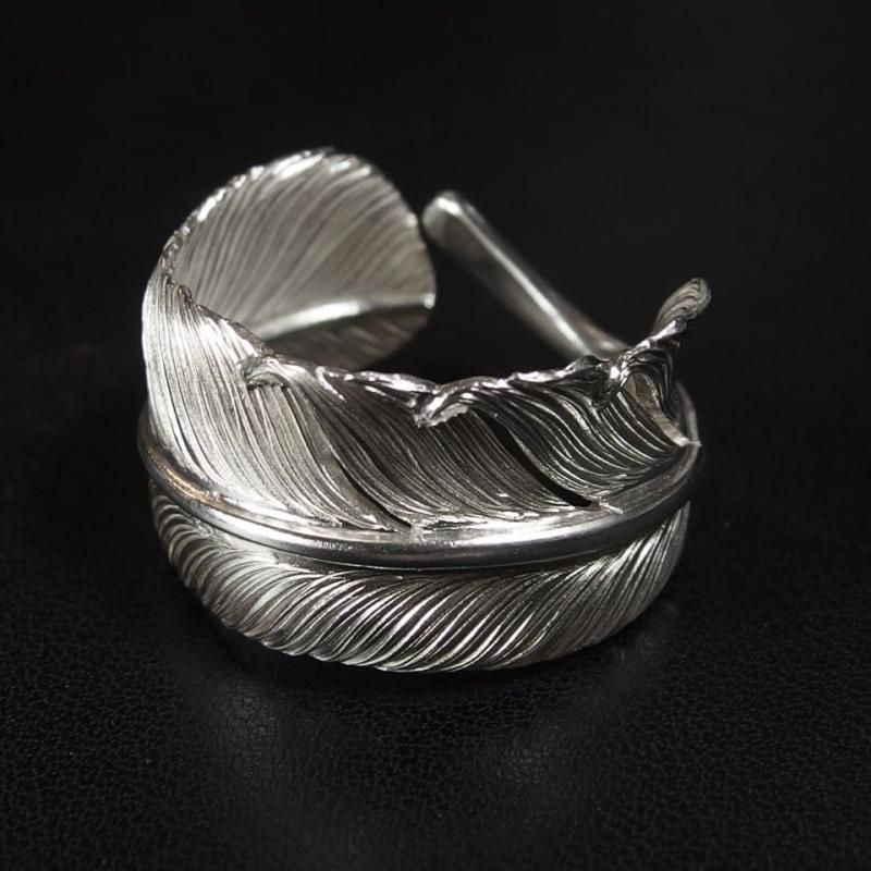 R-01L CAME ONE ケイムワン FEATHER RING LARGE-LEFT