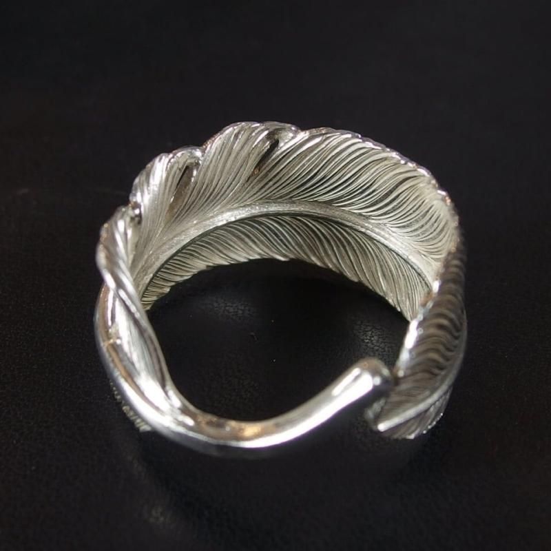 R-01L CAME ONE ケイムワン FEATHER RING LARGE-LEFT