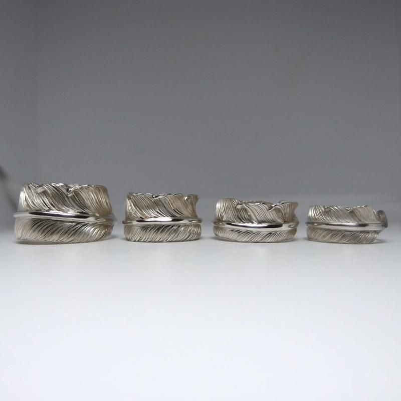 R-01L CAME ONE ケイムワン FEATHER RING LARGE-LEFT