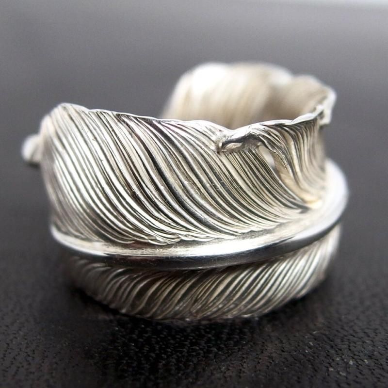 CAME ONE ケイムワン FEATHER RING フェザーリング R-02L CAME ONE ケイムワン FEATHER RING MEDIUM-LEFT