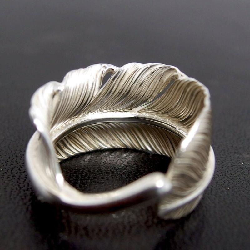CAME ONE ケイムワン FEATHER RING フェザーリング R-01L CAME ONE ケイムワン FEATHER RING LARGE-LEFT