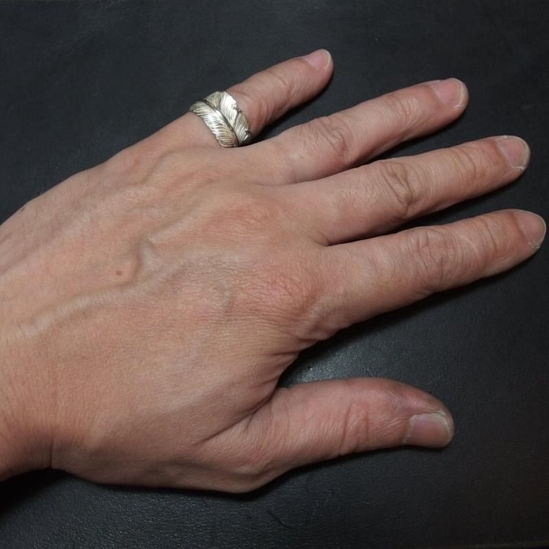 R-02L CAME ONE ケイムワン FEATHER RING MEDIUM-LEFT