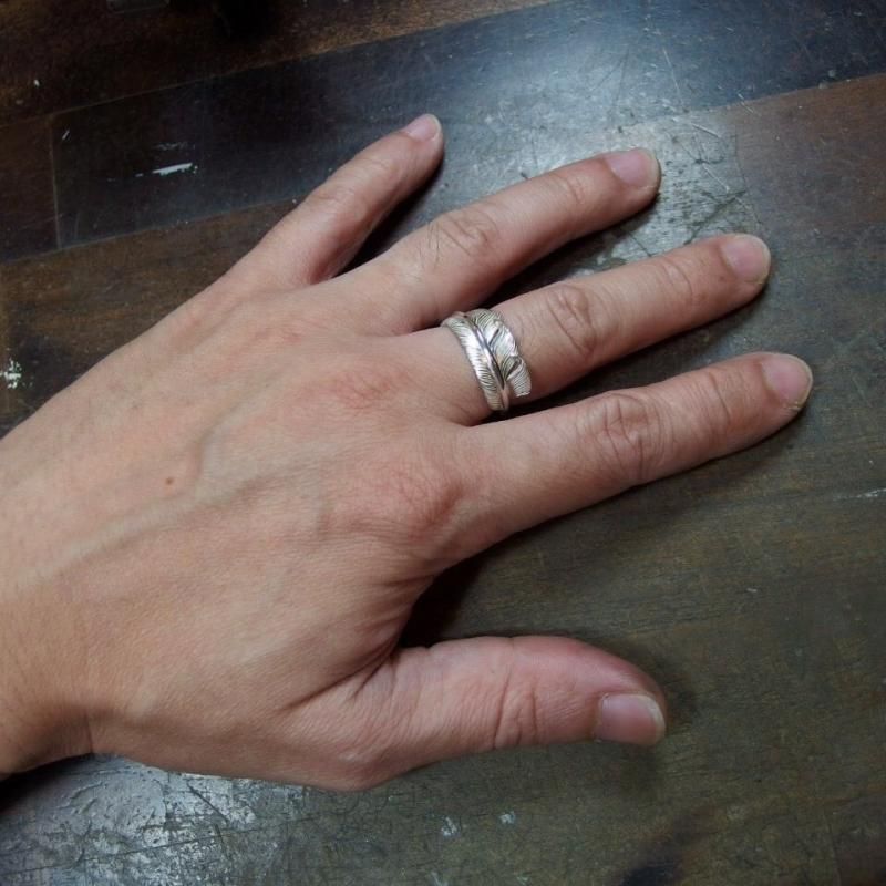 R-03L CAME ONE ケイムワン FEATHER RING SMALL-LEFT