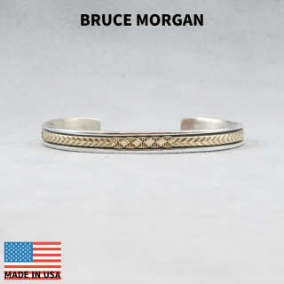 BRUCE MORGAN ブルースモーガン 1/4inch 14K STAMP BANGLE-4 DIA