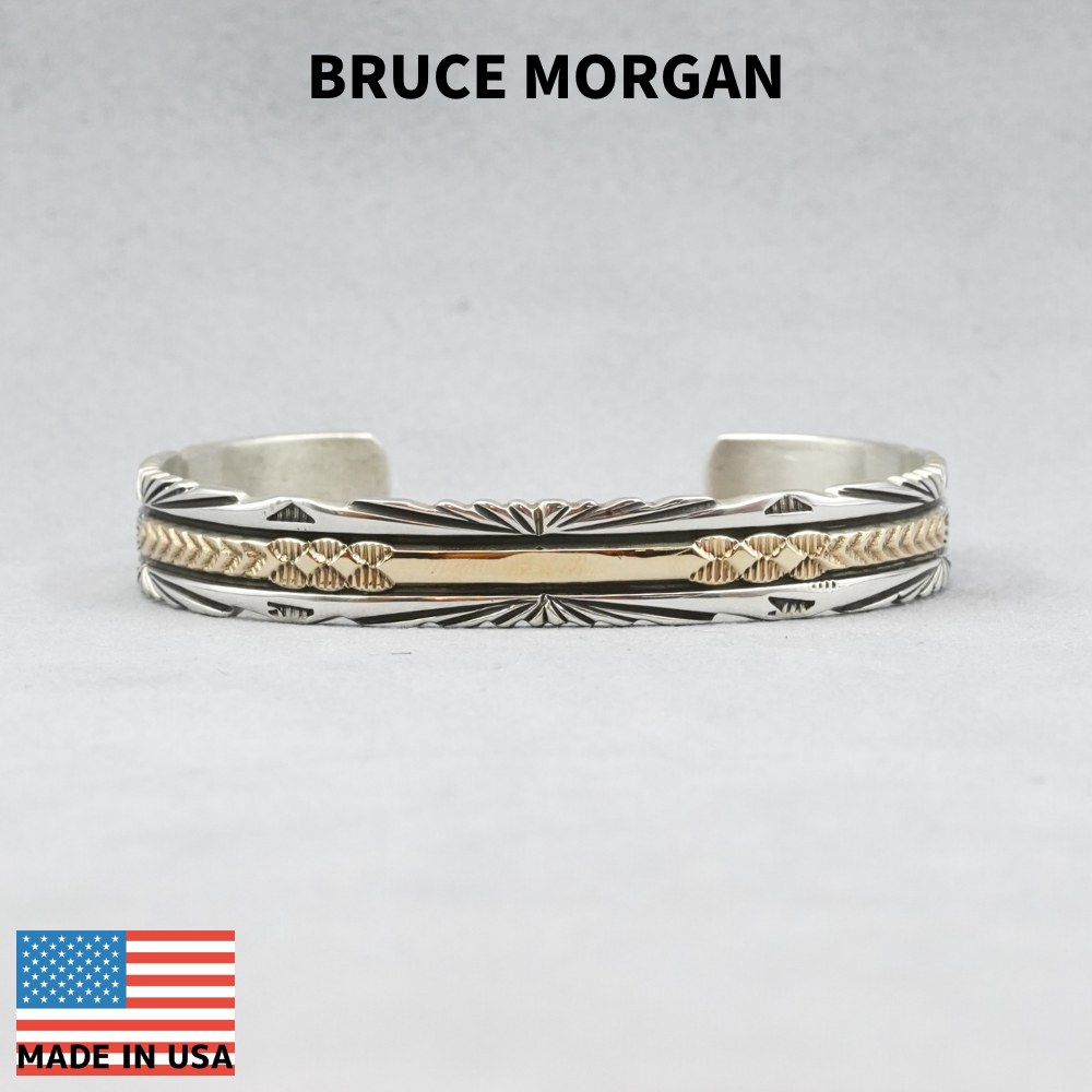 BRUCE MORGAN ブルースモーガン 14K STAMP BANGLE-