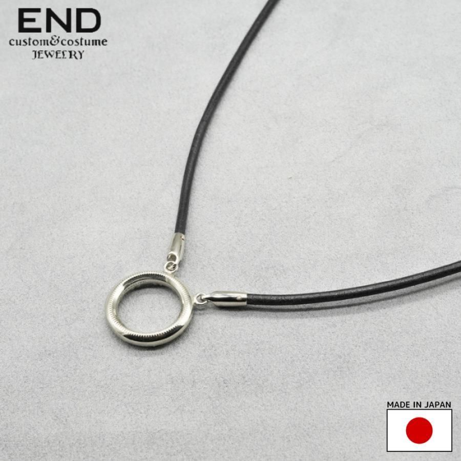 END CUSTOM JEWELLERS エンドカスタムジュエラーズ EYEGLASSES HOLDER NECKLACE-BLACK ENDN026