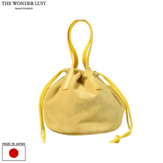 SUEDE HELMET BAG-YELLOW<img class='new_mark_img2' src='https://img.shop-pro.jp/img/new/icons1.gif' style='border:none;display:inline;margin:0px;padding:0px;width:auto;' />