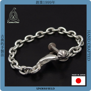 BR-06EAGLE FACE BRACELET MEDIUM