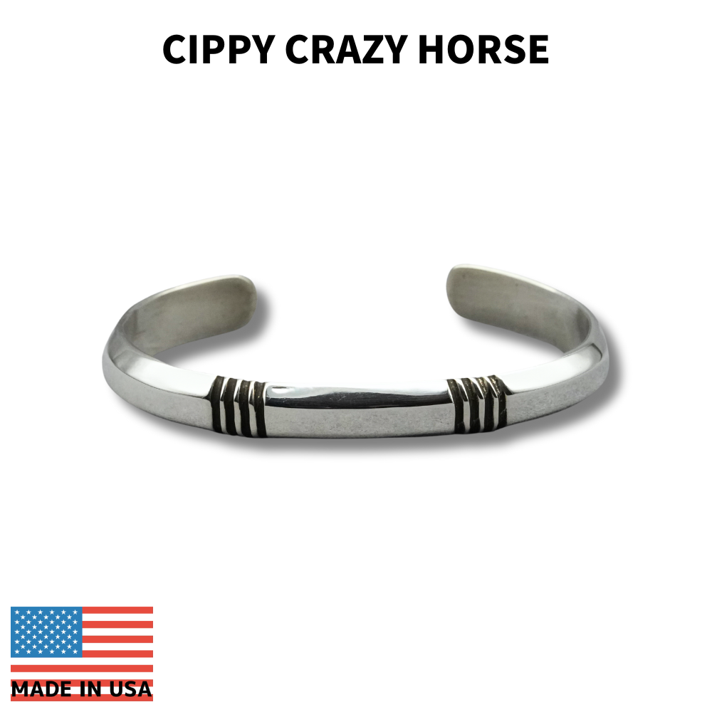 CIPPY CRAZY HORSE｜シッピークレイジーホース NARROW LINED BANGLE
