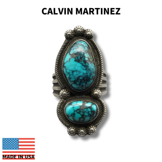 CALVIN MARTINEZ カルビンマルチネス APACHE BLUE TQ RING-#17