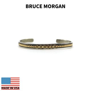 BRUCE MORGAN ブルースモーガン 1/4inch 14K STAMP BANGLE DIA ARROW