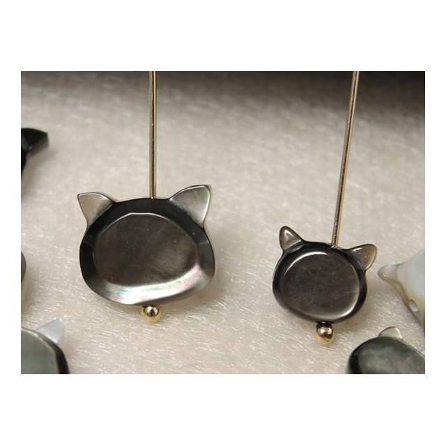 ブラックシェル ネコ 縦穴 大きさ8 8 5x9 5 10mm シェル 貝 アクセサリーパーツ ハンドメイド素材 ビーズ アクセサリーパーツ Piece ピース ブラックシェル ネコ 縦穴 大きさ8 8 5x9 5 10mm シェル 貝 アクセサリーパーツ ハンドメイド素材 ビーズ アクセサリーパーツ Piece ピース