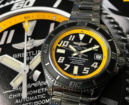 BREITLING / ブライトリング】スーパーオーシャン 42 - わらやウォッチ 