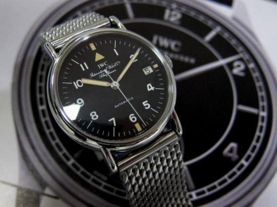 ☆希少 ＩＷＣ ポートフィノ 黒アラビア・ミラネーゼブレス☆ - わらやウォッチショップ