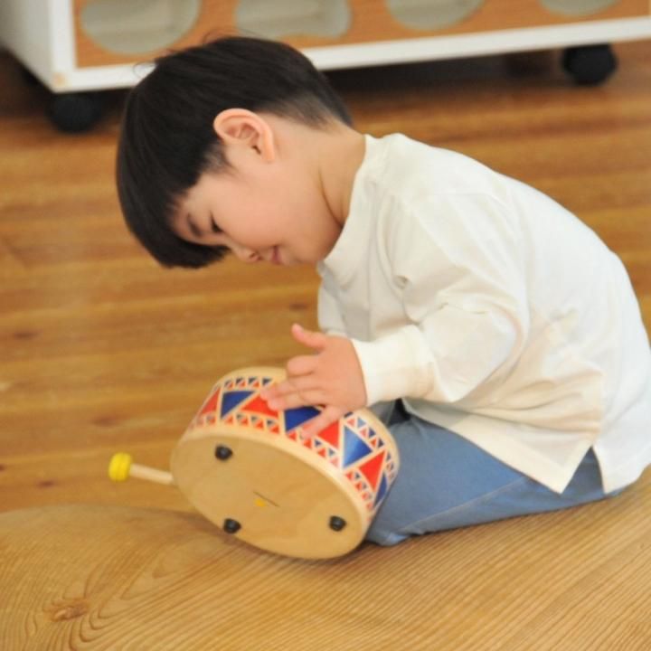 ソリッドドラム [カタログ掲載] - 木のおもちゃとグッド・トイ
