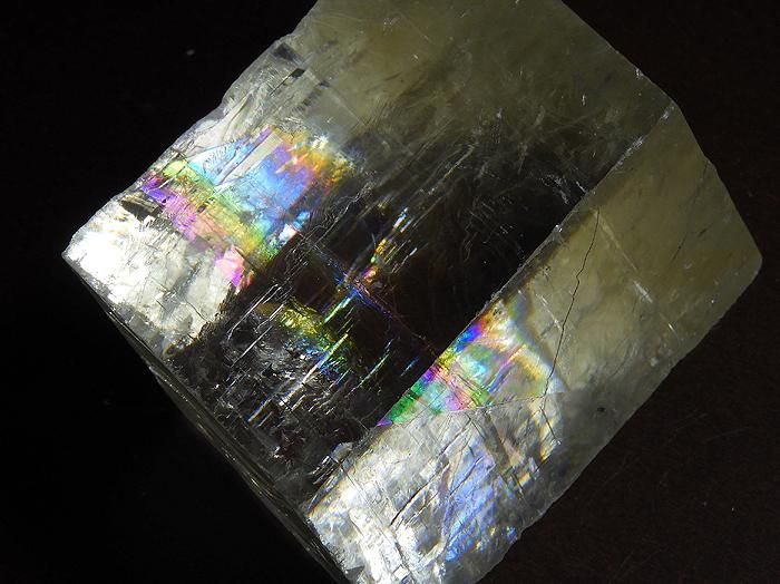 透明度抜群！オプティカルカルサイト 虹 虹 虹 虹！虹！オプティカルカルサイト 透明度抜群