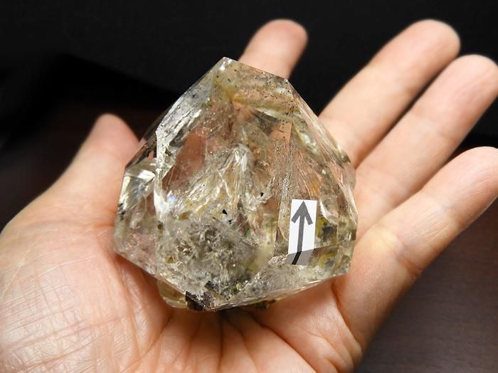 ハーキマーダイヤモンド☆水入り☆水晶☆高品質☆ ハーキマーダイヤモンド48 水入り水晶 - 横浜中華街天宝堂本店