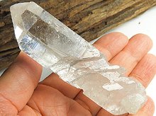 グロースインターフェレンス水晶｜ブラジル産水晶原石｜97mm　99.7g