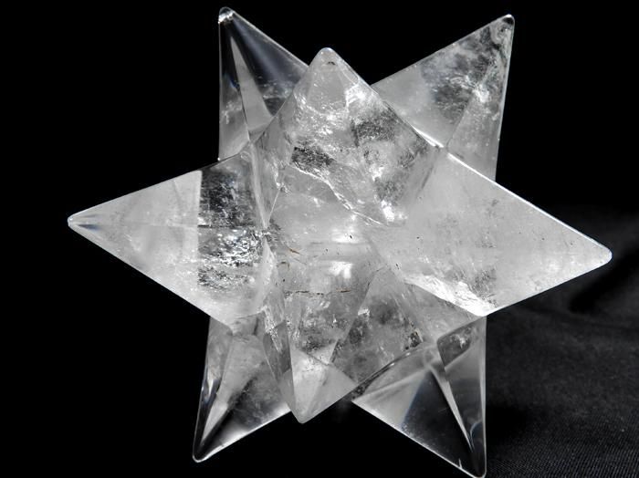 ARIA さま専用美!水晶 アステロイド マカバスター 天然石置物 天然水晶アステロイドマカバ|Crysterra