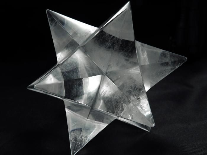 水晶 アステロイド マカバ スター A 天然水晶アステロイドマカバ｜Crysterra