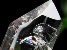 水入り水晶（エレスチャルクォーツ）｜研磨品｜ブラジル産｜33mm　14g｜No.3