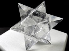 天然水晶アステロイドマカバ（星型正十二面体）｜58mm　77g｜No.7