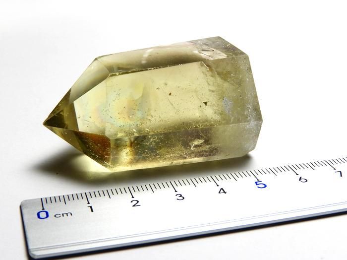 レインボーシトリン 六角柱 【公式通販】